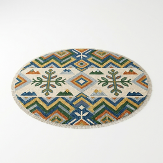 Tapis de sol tissu Indeok