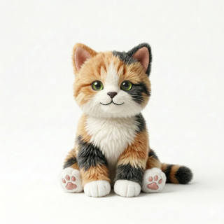 Jouet peluche chat Lolita